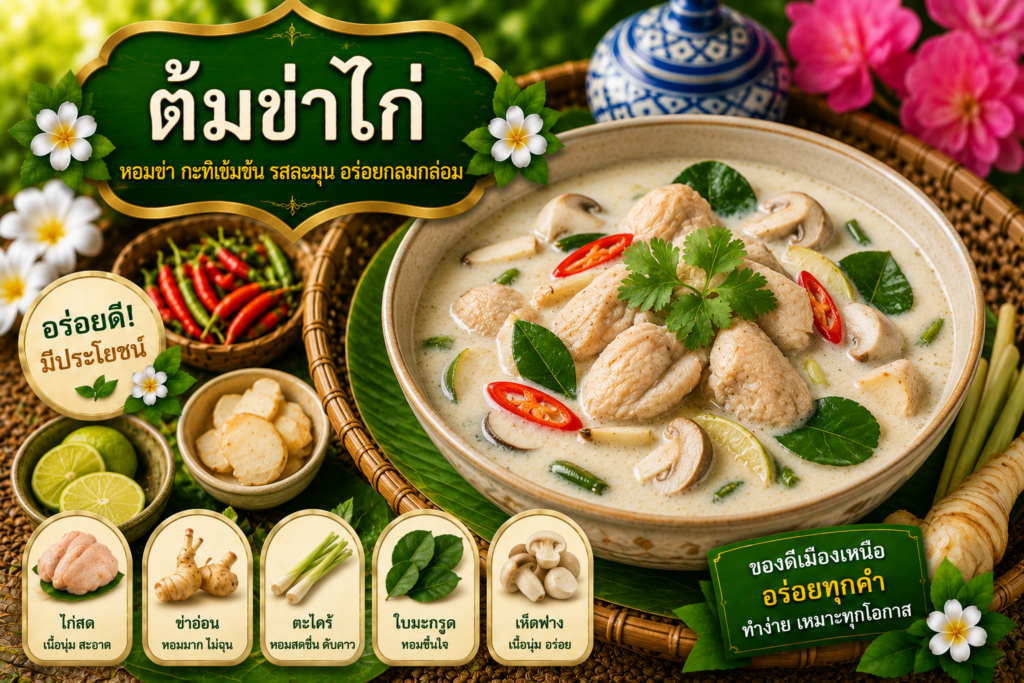 อาหารภาคกลางยอดนิยม