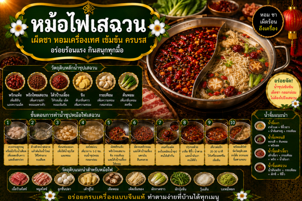 อาหารจีนยอดนิยม