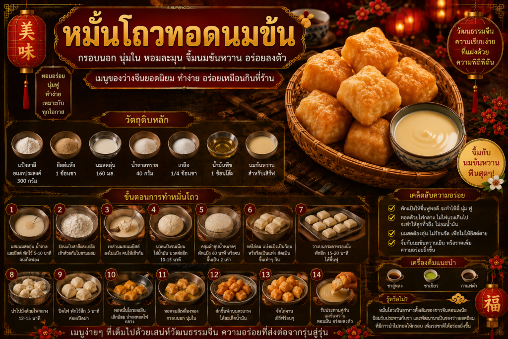 อาหารของว่างจีนยอดนิยม 