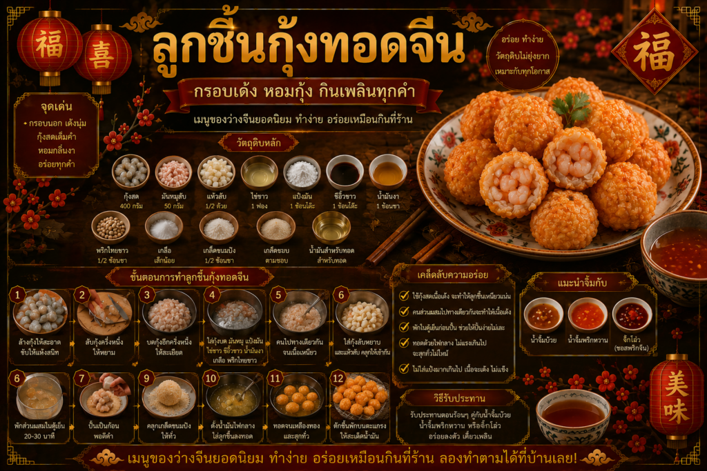 อาหารของว่างจีนยอดนิยม