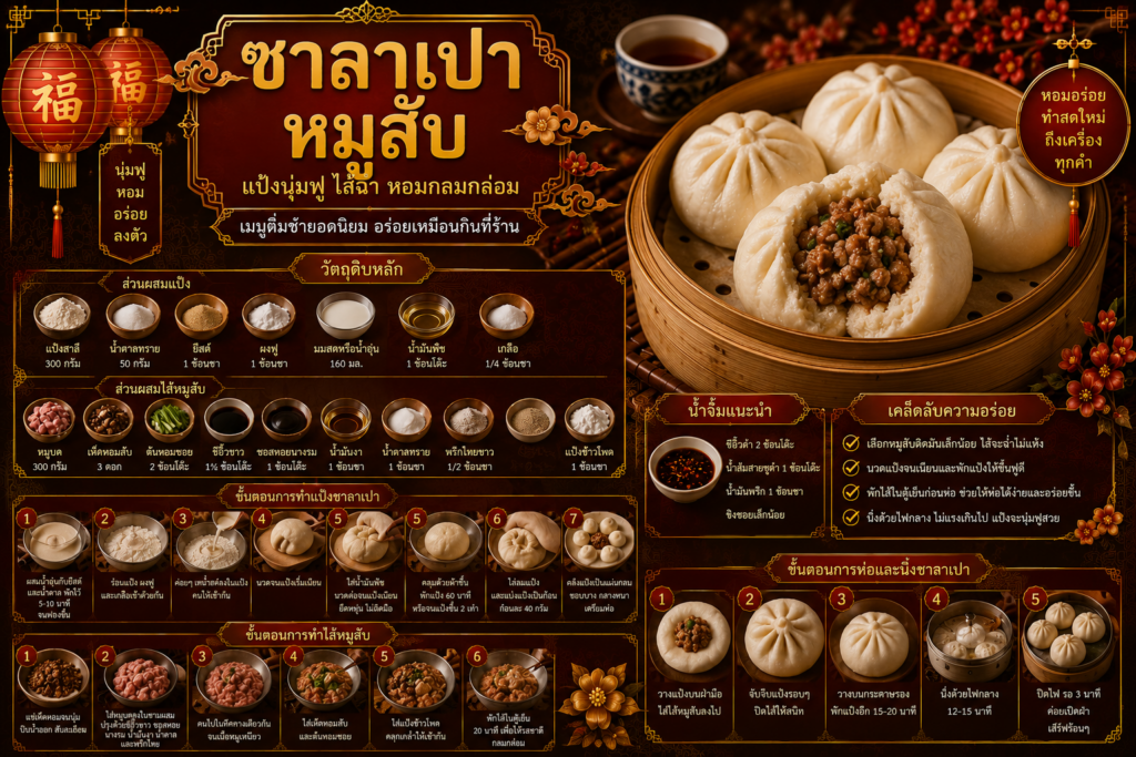 อาหารของว่างจีนยอดนิยม