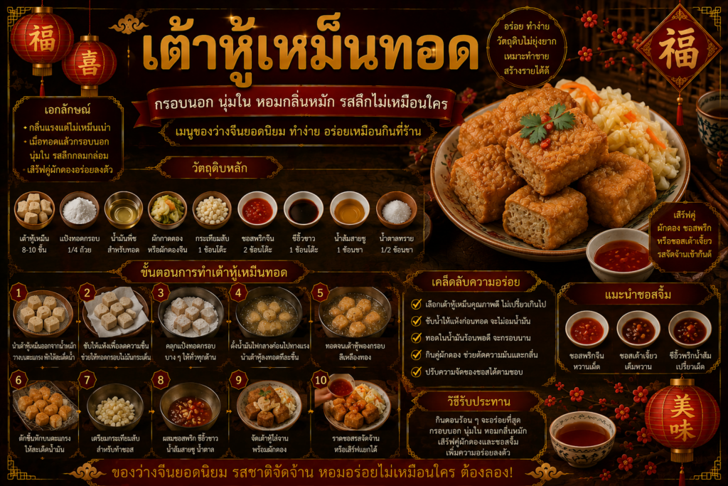 อาหารของว่างจีนยอดนิยม
