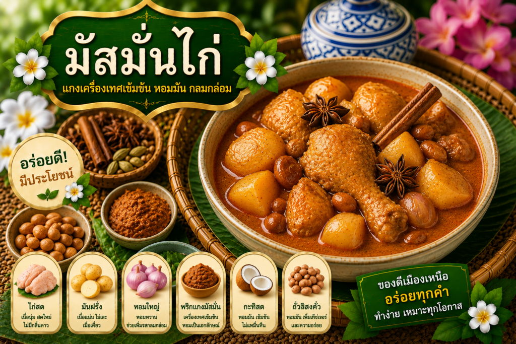 อาหารภาคกลางยอดนิยม