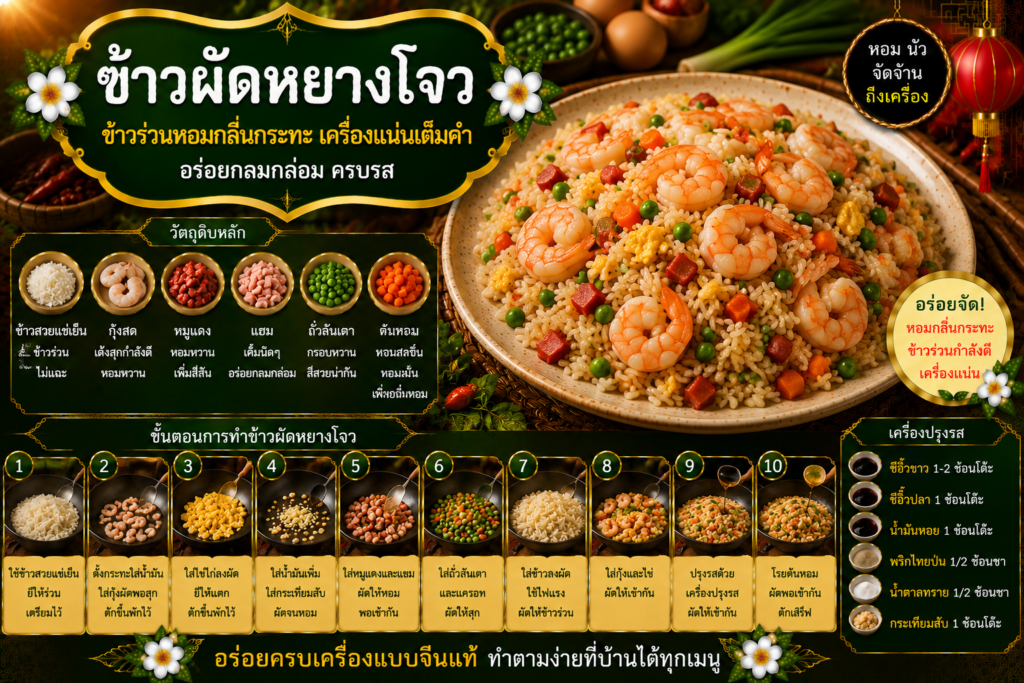 อาหารจีนยอดนิยม