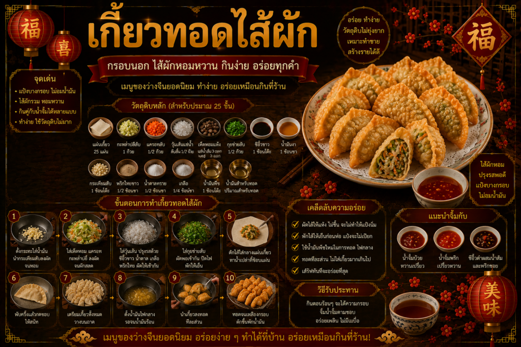อาหารของว่างจีนยอดนิยม