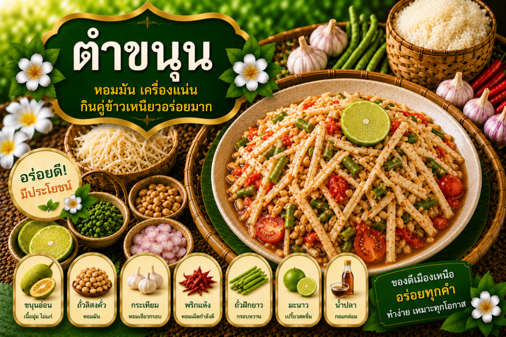 เมนูอาหารเหนือยอดนิยม