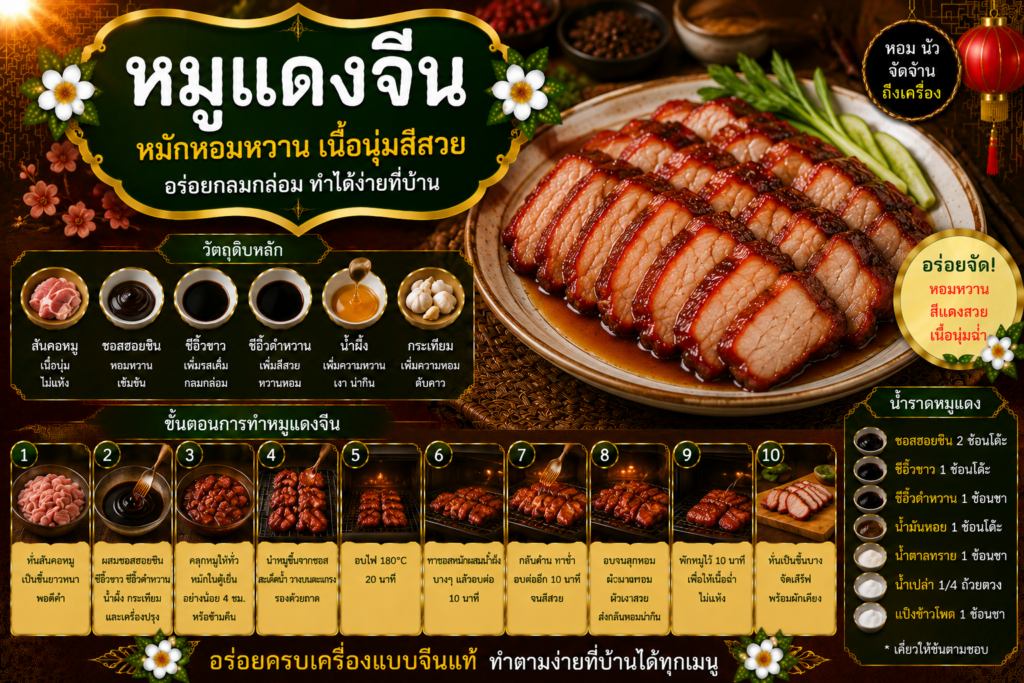 อาหารจีนยอดนิยม
