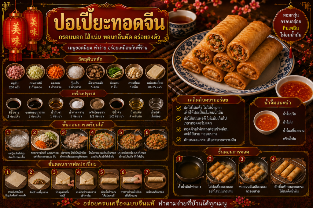 อาหารของว่างจีนยอดนิยม