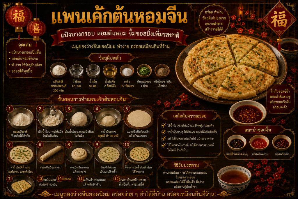 อาหารของว่างจีนยอดนิยม