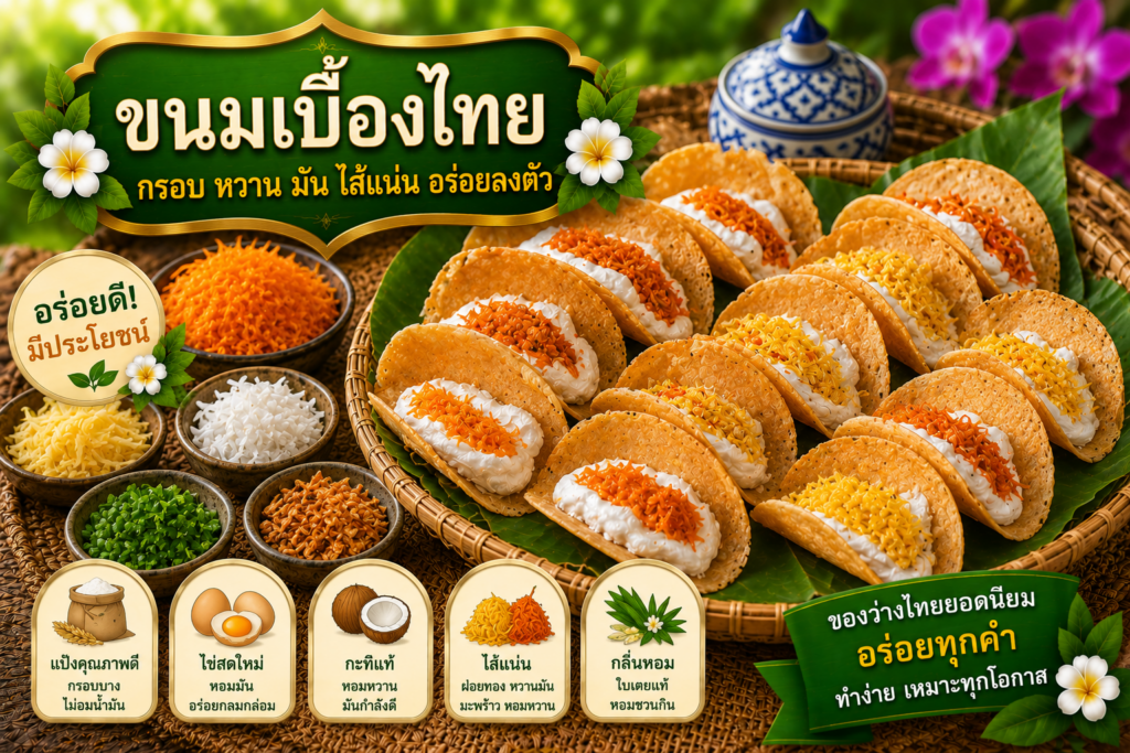 ของว่างไทยยอดนิยม