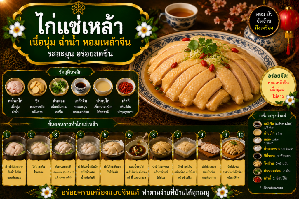 อาหารจีนยอดนิยม