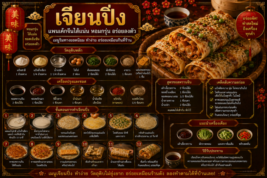 อาหารของว่างจีนยอดนิยม