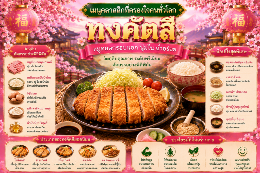 อาหารญี่ปุ่นยอดนิยม