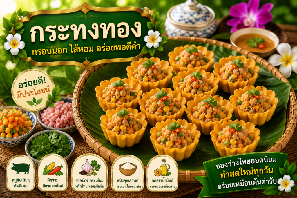 ของว่างไทยยอดนิยม