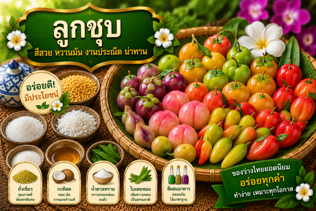 ของว่างไทยยอดนิยม