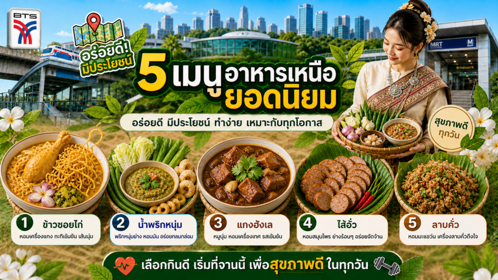 อาหารเหนือยอดนิยม