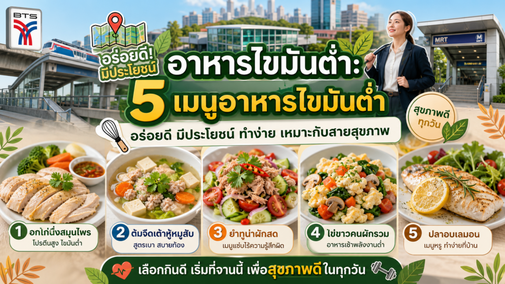 อาหารไข่มันต่ำ