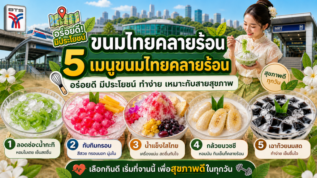 ขนมไทยคลายร้อน