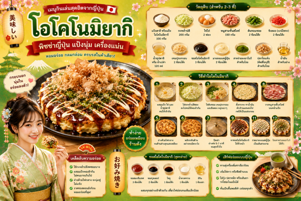 อาหารว่างญี่ปุ่นยอดนิยม