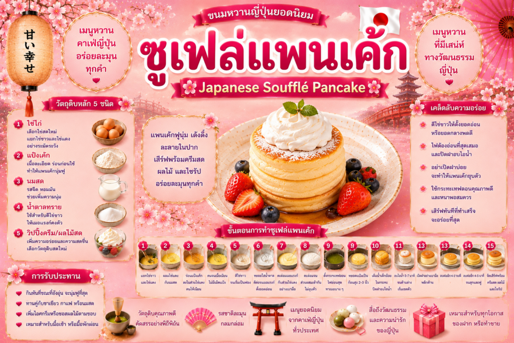 ขนมหวานญี่ปุ่นยอดนิยม