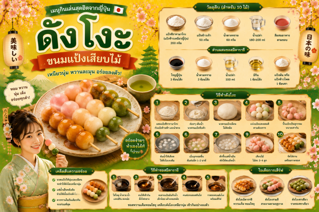 อาหารว่างญี่ปุ่นยอดนิยม