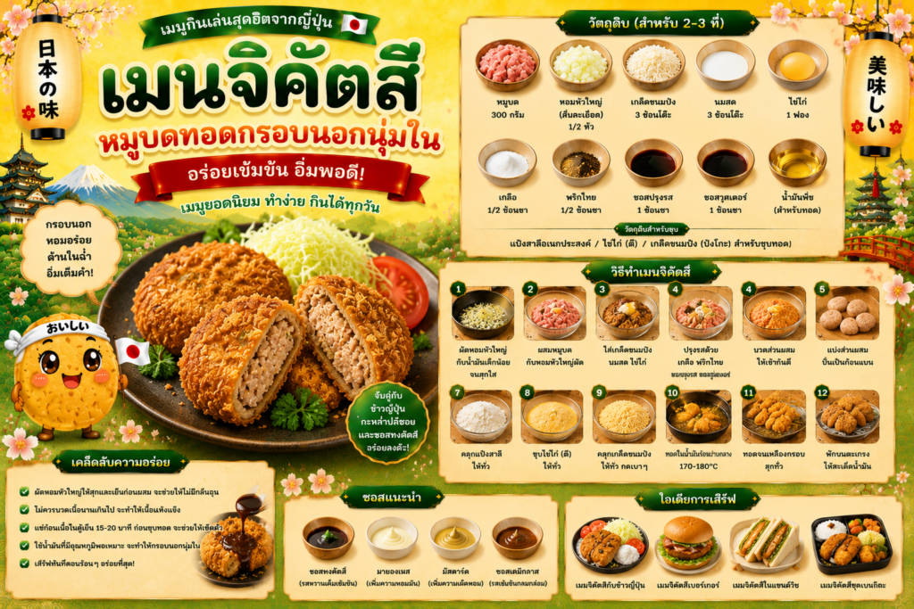 อาหารว่างญี่ปุ่นยอดนิยม
