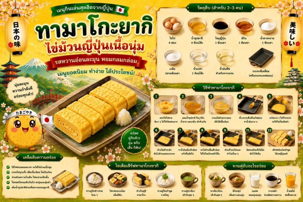 อาหารว่างญี่ปุ่นยอดนิยม