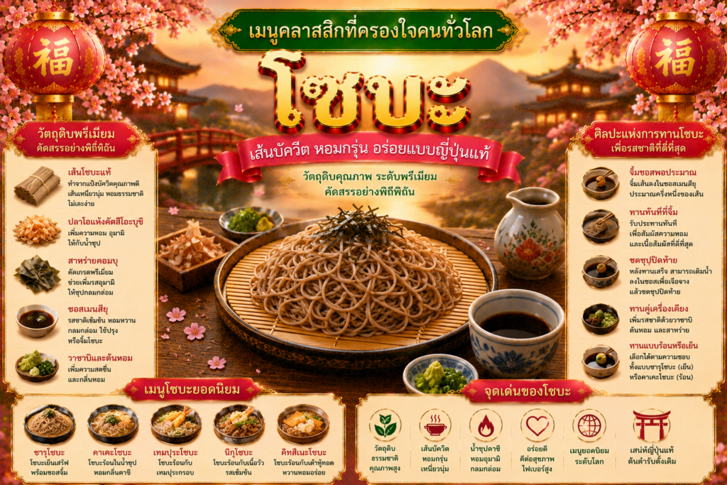 อาหารญี่ปุ่นยอดนิยม
