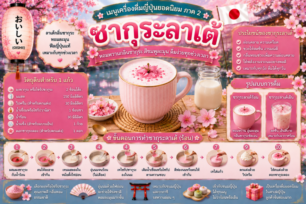 เครื่องดื่มญี่ปุ่นยอดนิยม