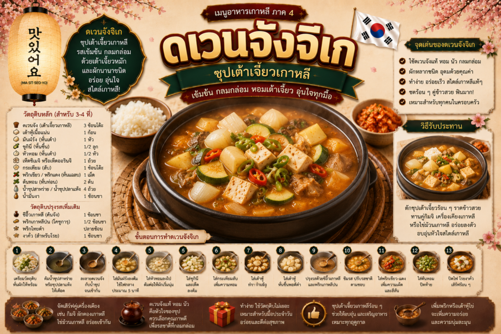 อาหารเกาหลียอดนิยม
