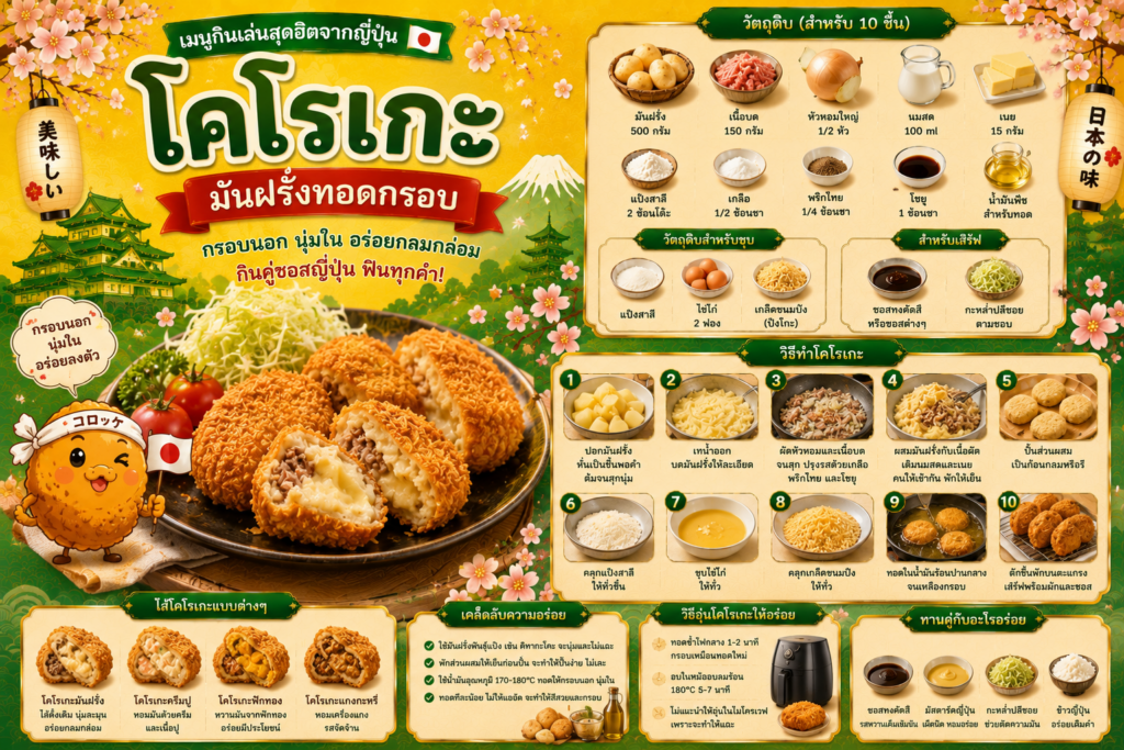 อาหารว่างญี่ปุ่นยอดนิยม