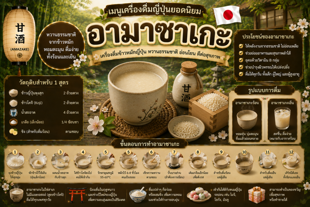 เครื่องดื่มญี่ปุ่นยอดนิยม