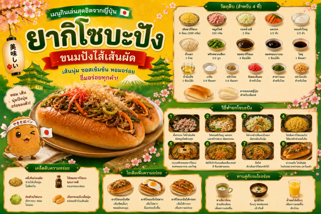 อาหารว่างญี่ปุ่นยอดนิยม