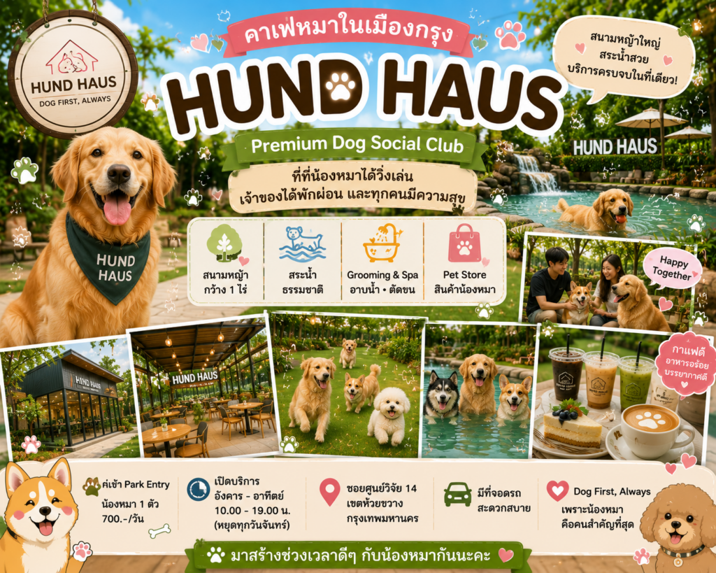 คาเฟ่หมาในเมืองกรุง