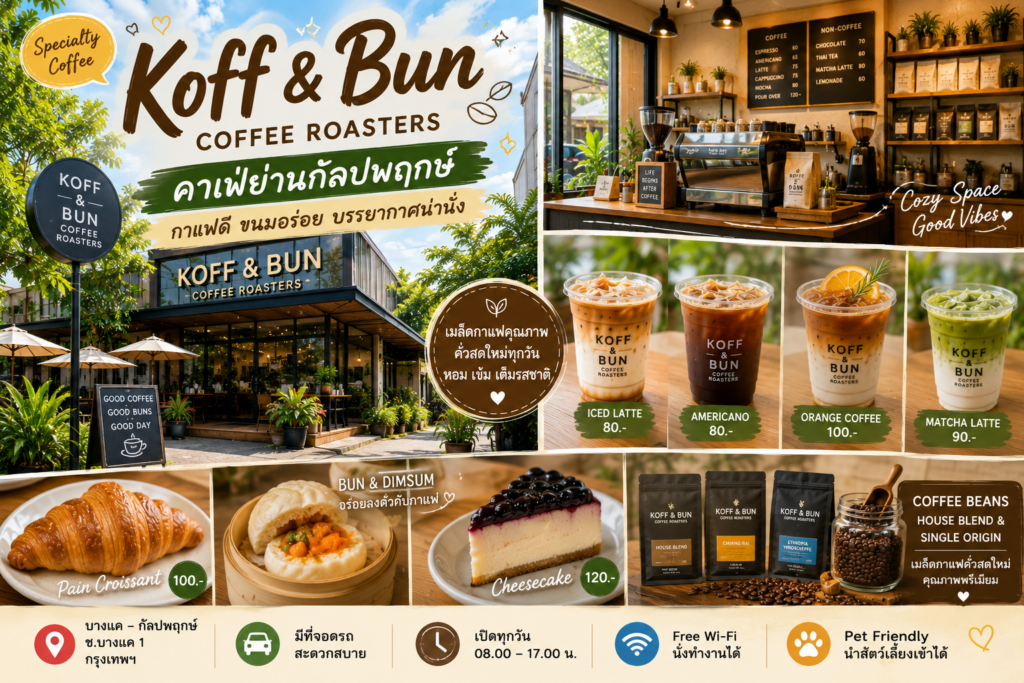 คาเฟ่ย่านกัลปพฤกษ์