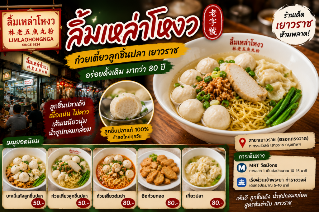 ร้านอาหารย่านเยาวราช