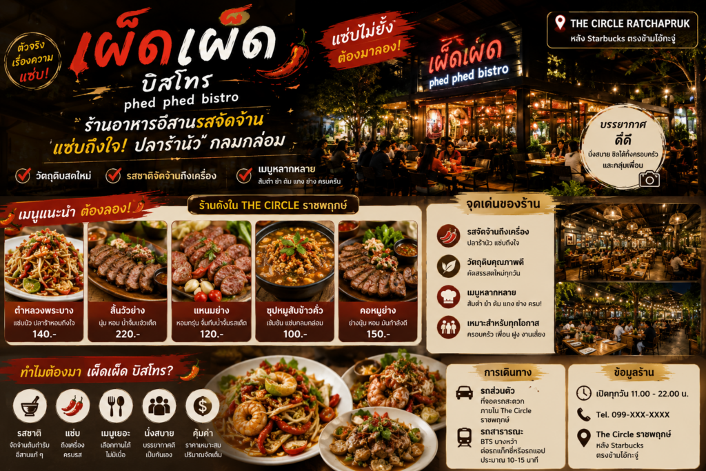 ร้านอาหารย่านราชพฤกษ์