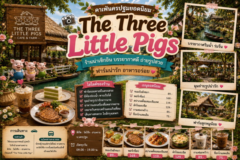 คาเฟ่นครปฐมยอดนิยม
