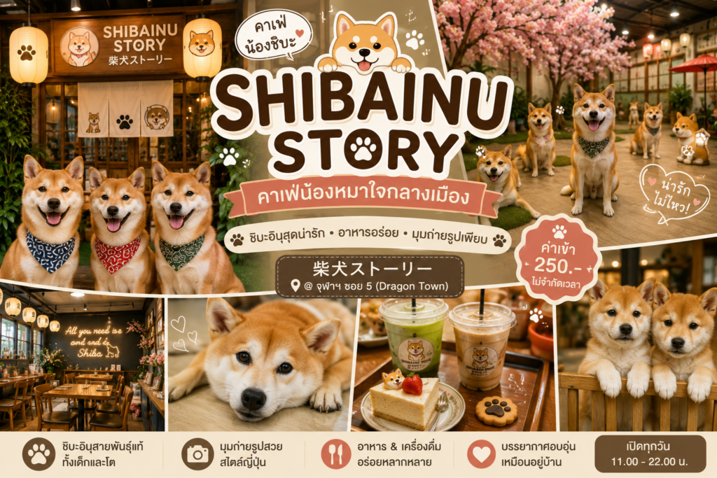 คาเฟ่หมาในเมืองกรุง