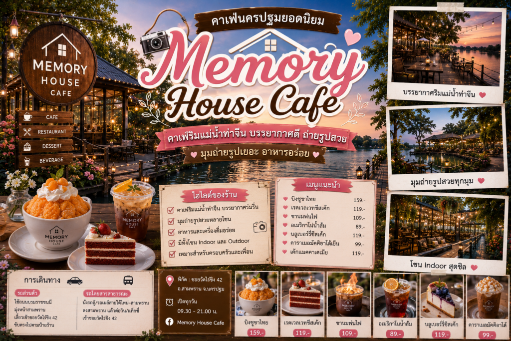 คาเฟ่นครปฐมยอดนิยม