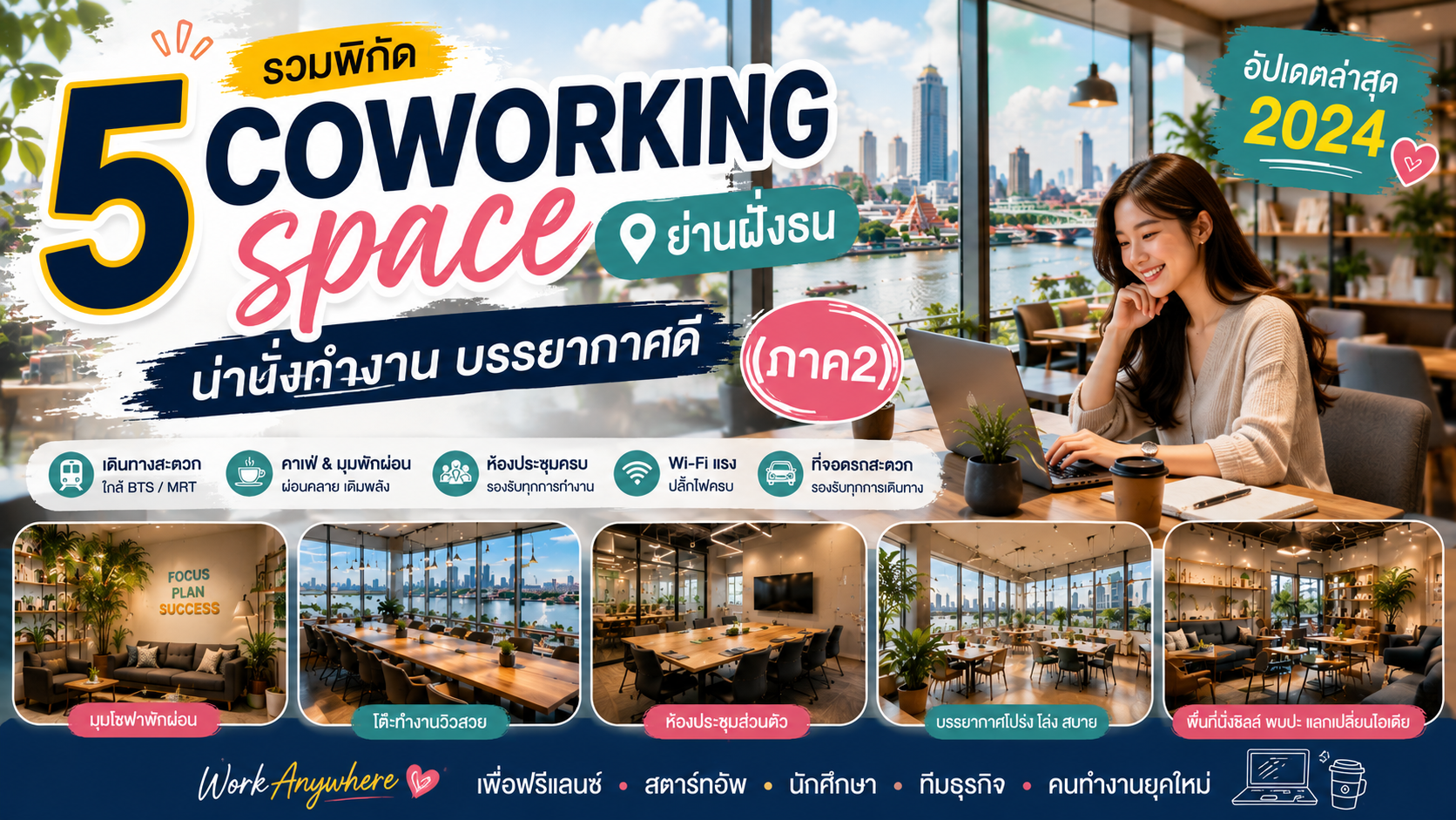 Coworking space ย่านฝั่งธน