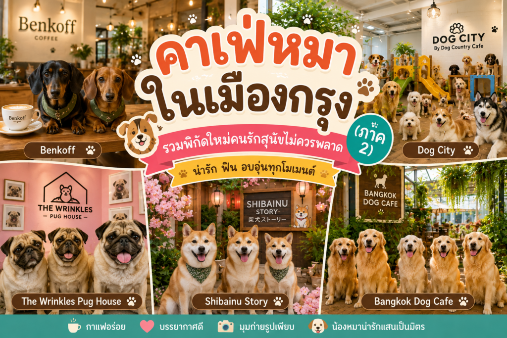 คาเฟ่หมาในเมืองกรุง