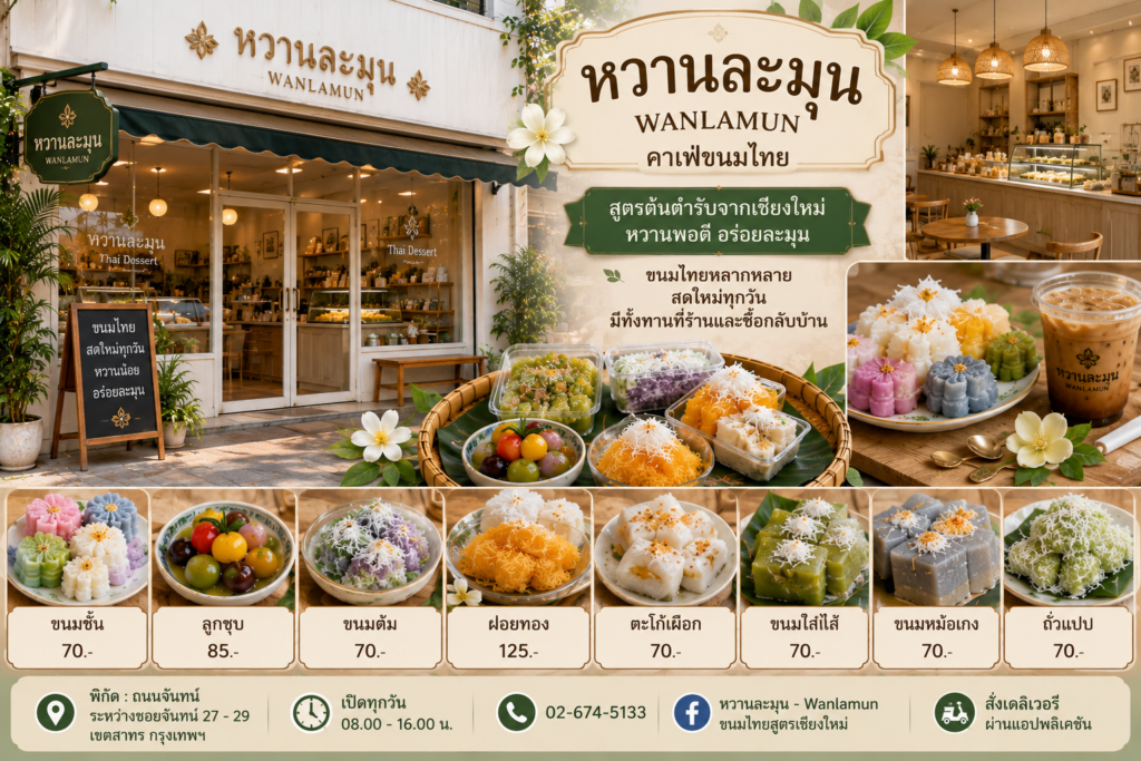 คาเฟ่ขนมไทย 