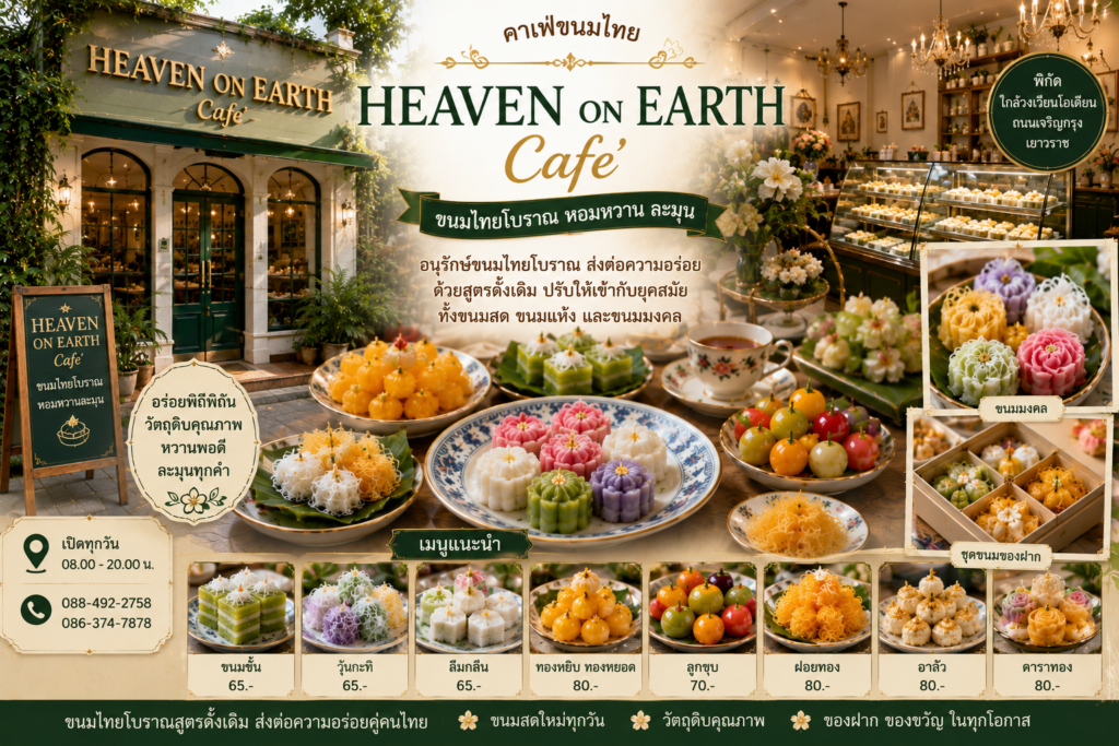 คาเฟ่ขนมไทย