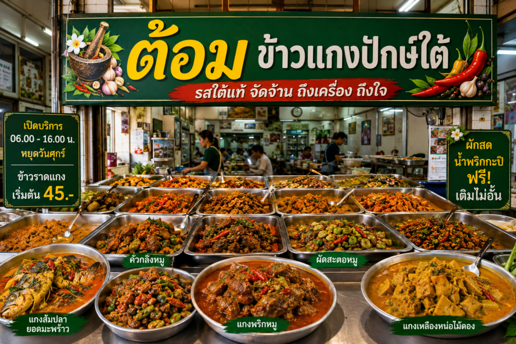 ร้านข้าวแกงปักษ์ใต้