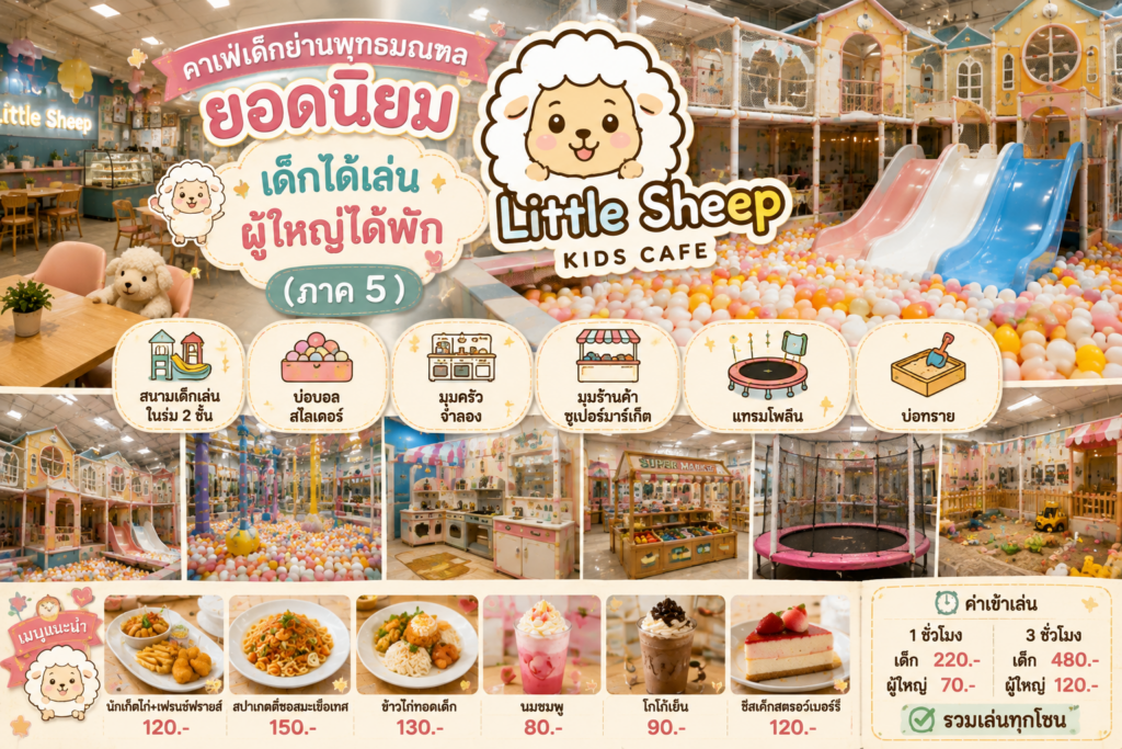 คาเฟ่เด็กย่านพุทธมณฑลยอดนิยม
