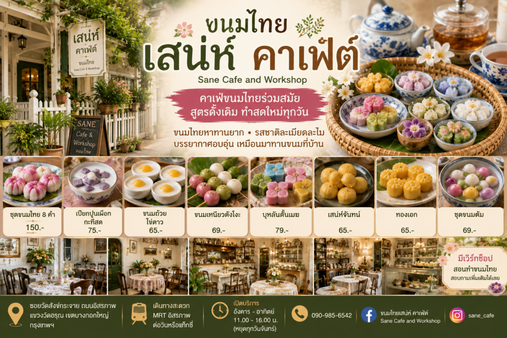 คาเฟ่ขนมไทย