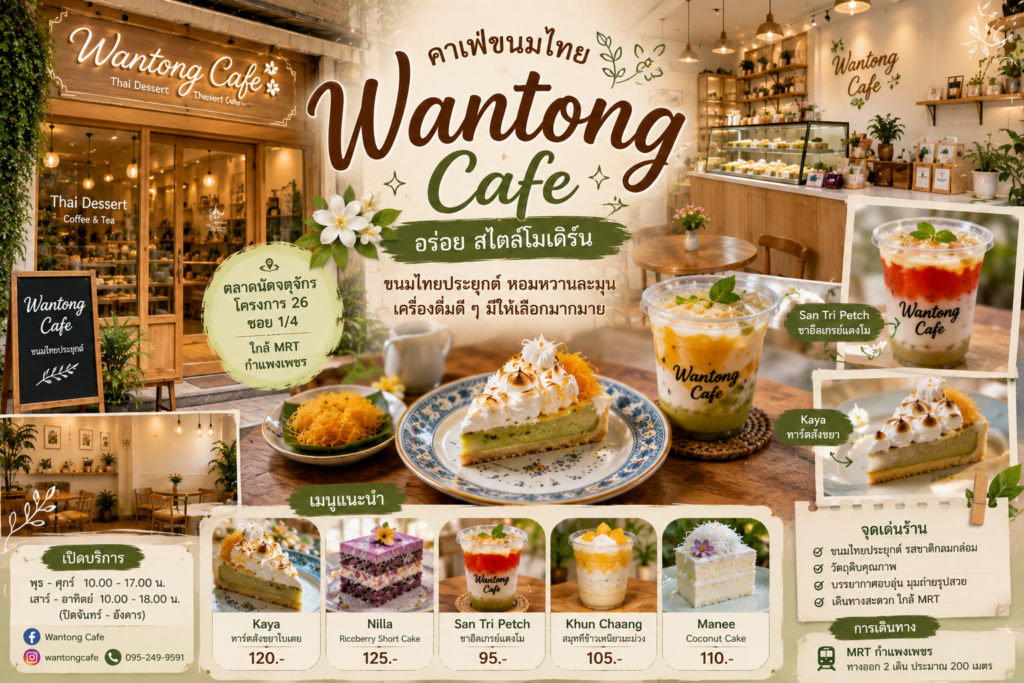 คาเฟ่ขนมไทย 