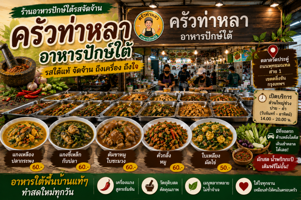 ร้านข้าวแกงปักษ์ใต้