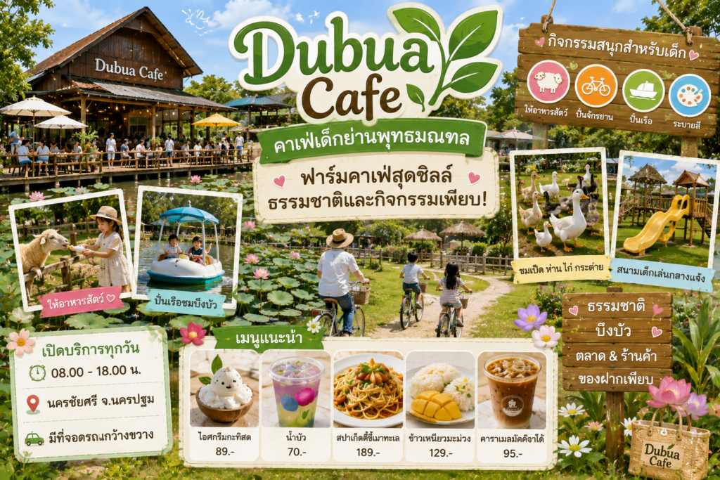 คาเฟ่เด็กย่านพุทธมณฑลยอดนิยม